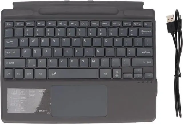 Alt view image 3 of 7 - Gaming Keyboard,Notebook Keyboard Gaming Keyboards Pc Gaming Keyboards Ultra Slim Portable with Touchpad Colorful Backlight Built in Battery