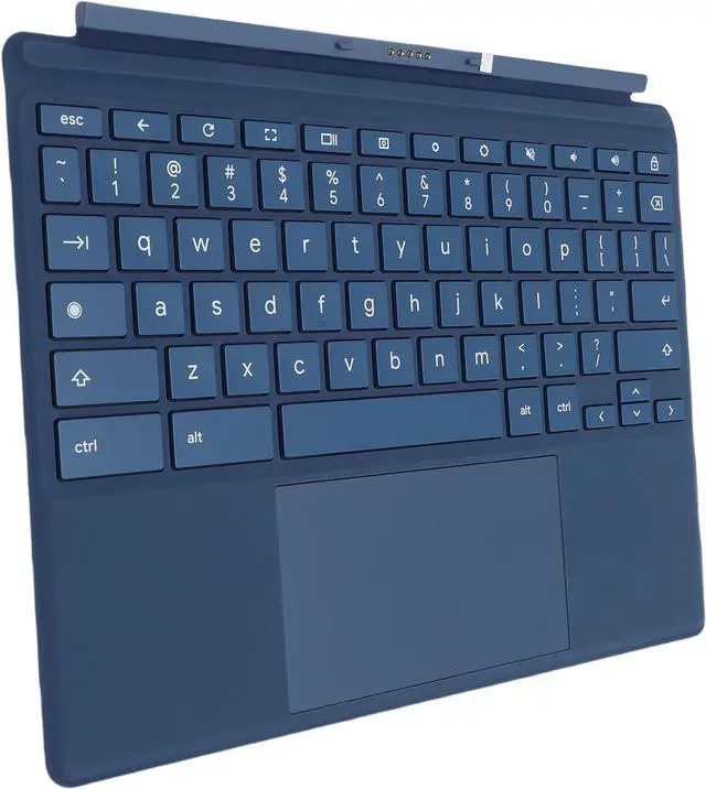 Alt view image 7 of 7 - Yoidesu Tablet Keyboard with Touchpad for 11 Da0023dx and Fit for Chromebook X2 Tablets, US QWERTY Keyboard Layout, Ultra Slim and Portable
