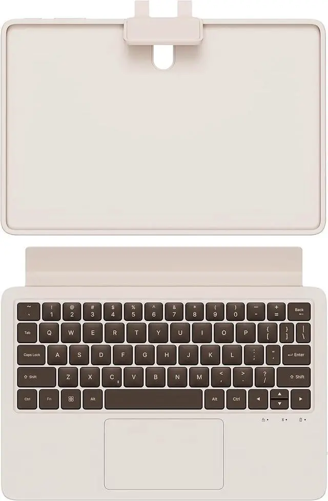 Alt view image 2 of 4 - TalPad T100 Wireless Keyboard with Touchpad Case for Tablet