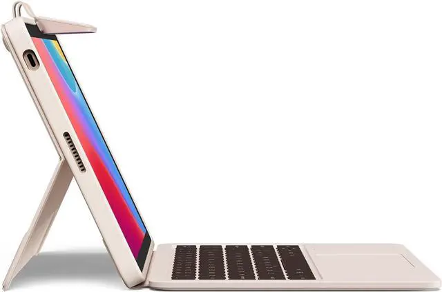 Alt view image 3 of 4 - TalPad T100 Wireless Keyboard with Touchpad Case for Tablet