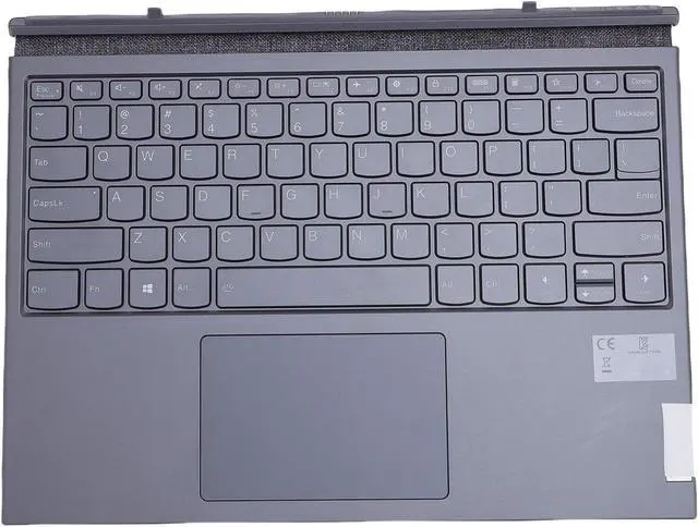 Main image of Gugxiom Bluetooth Touchpad Keyboard Replacement for Yoga Duet 2020 2021 Tablet, QWERTY US Layout