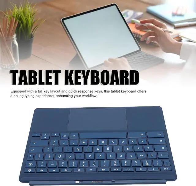 Alt view image 2 of 7 - Yoidesu Tablet Keyboard with Touchpad for 11 Da0023dx and Fit for Chromebook X2 Tablets, US QWERTY Keyboard Layout, Ultra Slim and Portable