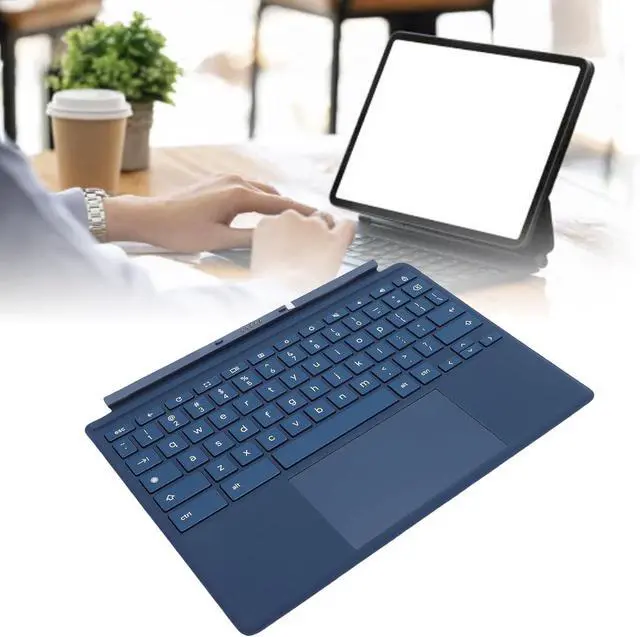 Alt view image 4 of 7 - Yoidesu Tablet Keyboard with Touchpad for 11 Da0023dx and Fit for Chromebook X2 Tablets, US QWERTY Keyboard Layout, Ultra Slim and Portable