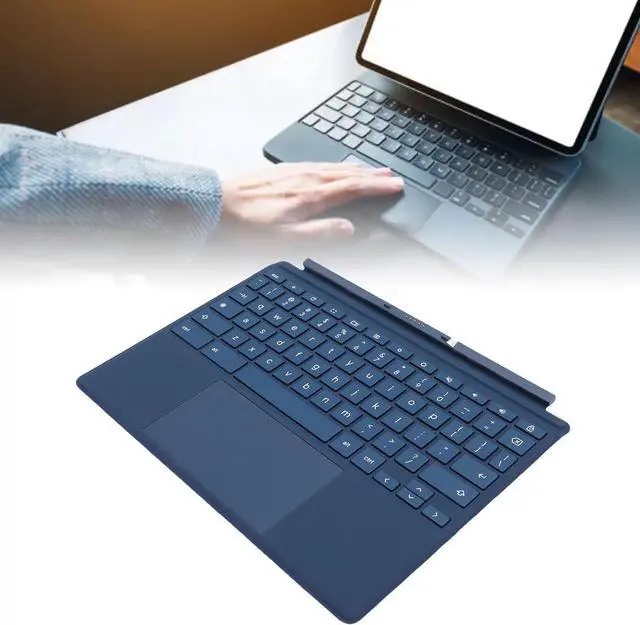 Alt view image 5 of 7 - Yoidesu Tablet Keyboard with Touchpad for 11 Da0023dx and Fit for Chromebook X2 Tablets, US QWERTY Keyboard Layout, Ultra Slim and Portable