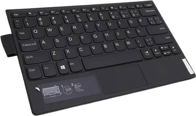 Main image of Keyboard for Thinkpad X1 Fold Tablet, Bluetooth Keyboard with Touchpad, QWERTY Layout, Compact Size, Portable for Travel, Turn Your Tablet to Laptop