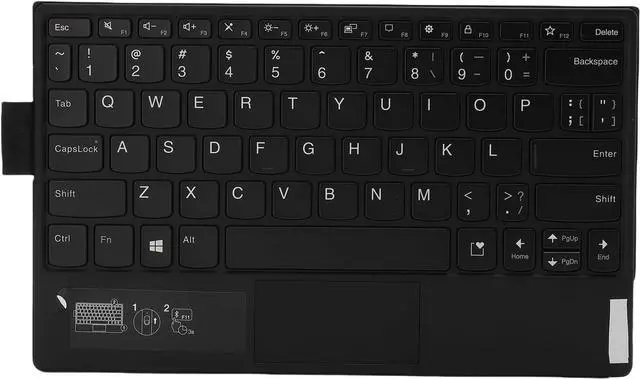Alt view image 4 of 7 - Keyboard for Thinkpad X1 Fold Tablet, Bluetooth Keyboard with Touchpad, QWERTY Layout, Compact Size, Portable for Travel, Turn Your Tablet to Laptop
