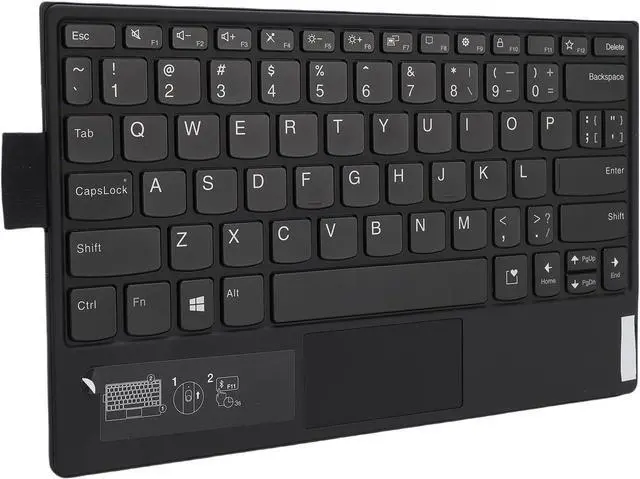 Alt view image 5 of 7 - Keyboard for Thinkpad X1 Fold Tablet, Bluetooth Keyboard with Touchpad, QWERTY Layout, Compact Size, Portable for Travel, Turn Your Tablet to Laptop