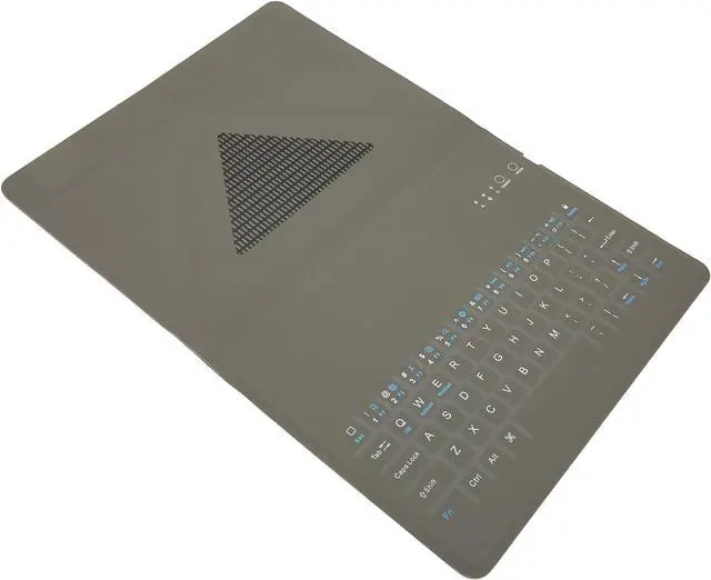 Alt view image 7 of 7 - BT3.0 Class 2 Tablet Keyboard Case for iOS Tablet with Full Protection, Stand Design, Slim and Portable