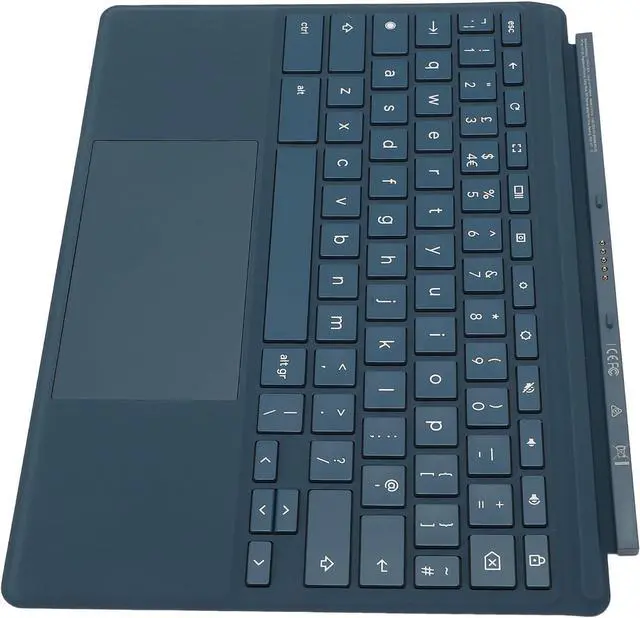 Alt view image 7 of 7 - Magnetic Keyboard, Tablet Keyboard with Touchpad, Support Functional Shortcut Key, Improve Office Efficiency, for Chromebook x2 11 da0023dx Tablet