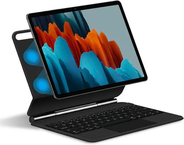 Main image of Keyboard Case for Samsung Galaxy Tab S7 / S8 11inch SM-T870/T875/X700/X706 Tablet, Magic-Style Keyboard with Multi-Touch Trackpad-Floating Cantilever Stand-Magnetic Case-Free Mouse