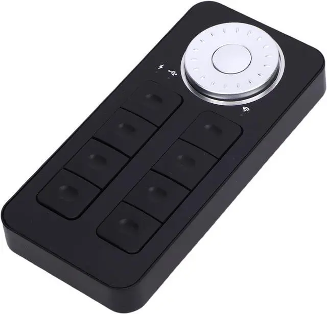 Main image of Gugxiom Mini Keypad with Dial and 8 Quick Keys, Wireless Shortcut Keyboard for Drawing Tablet, PC, Laptops