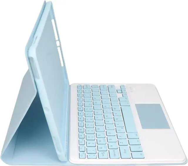 Alt view image 2 of 7 - Tablet Keyboard Magnetic Keyboard iOS Tablet Pro 9.7in with Kickstand Pencil Holder (Blue)