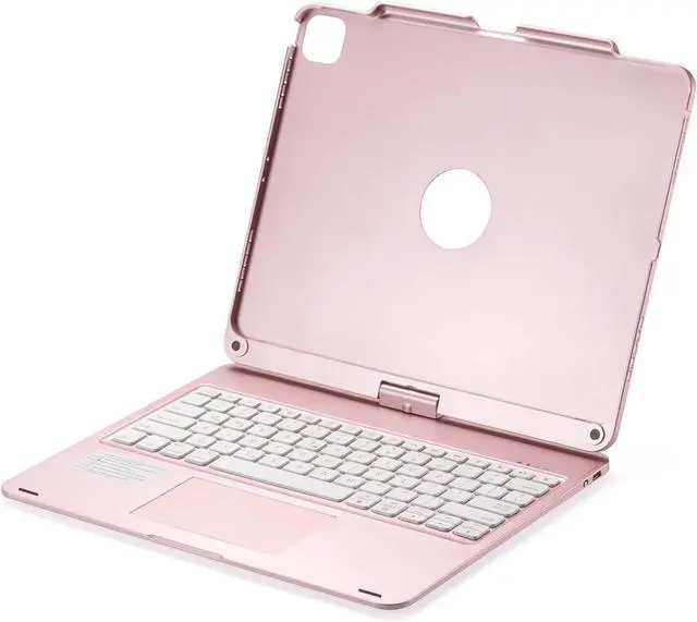 Main image of Keyboard, Touchpad & 7-Color Backlit for 12.9 with 7 Modes, 360° Rotation, 180° Horizontal Placement (Type D-for Pro 12.9 inch)