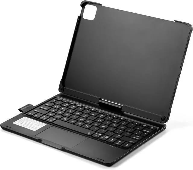 Main image of 12.9 Inch Rechargeable BT Keyboard with 7 Color Backlit Touchpad 7 Folding Usage Modes, 180° Horizontal (Type B-for Air4 5th & Pro11)