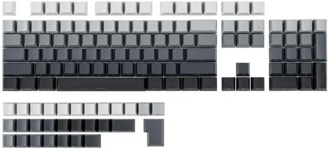Main image of Urban Keycaps Set 133 Profile Double Shot PBT Material ANSI ISO Mechanical Keyboards
