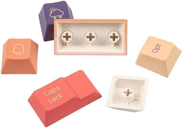 Alt view image 3 of 4 - 143-Key Dye-Sublimated PBT Profile Keycap Set Compatible with ANSI Layout Mechanical Keyboards