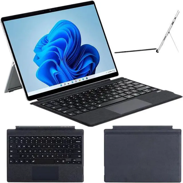 Main image of Portable Wirelets Keyboard Bluetuth-Compatible Type Cover Trackpad for Surface Pro 3 4 5 6 7 Plus New 2025 High Reliable Electronic Component, Precision, Stable Performance