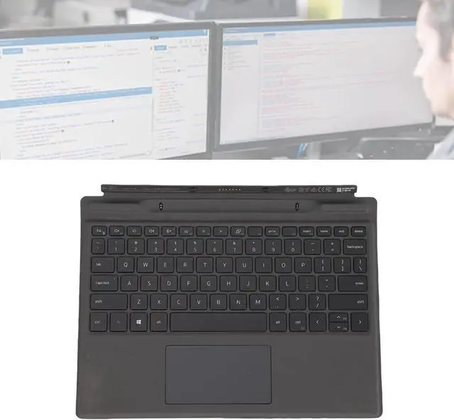 Alt view image 5 of 7 - Yoidesu Laptop Detachable Keyboard for Latitude 7320 7310, New Genuine Replacement Travel Keyboard, Seamless Connection Backlighting Key Board with Touchpad for for