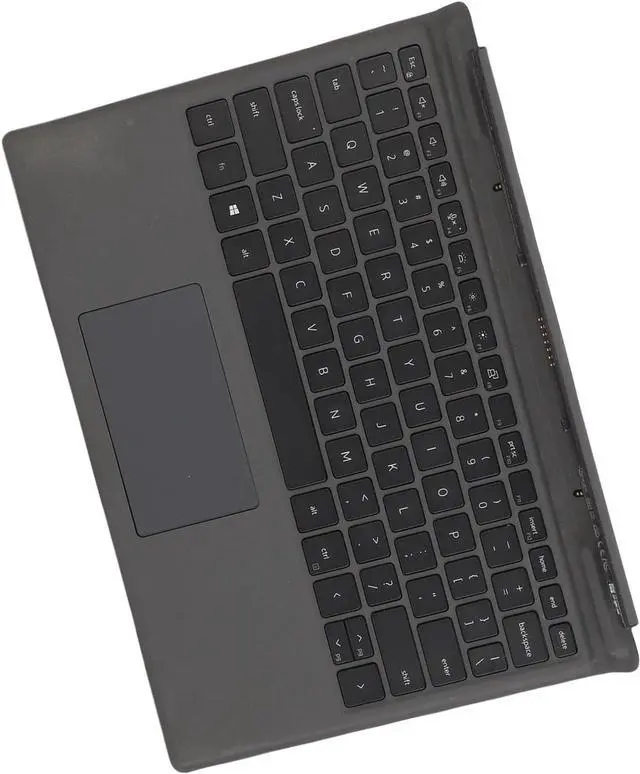 Alt view image 7 of 7 - Yoidesu Laptop Detachable Keyboard for Latitude 7320 7310, New Genuine Replacement Travel Keyboard, Seamless Connection Backlighting Key Board with Touchpad for for