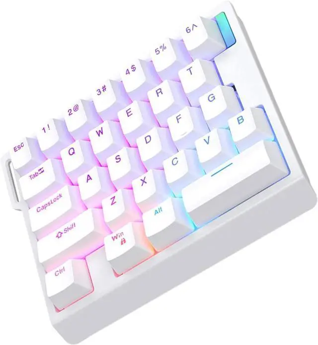 Main image of Fuhiueos HE30 Corded Mechanical Keyboard with Switches for Effortless Typing for Home and Office