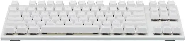 Alt view image 6 of 6 - Topre GX1 White TKL RGB Mechanical Keyboard (Topre Silent 30g)