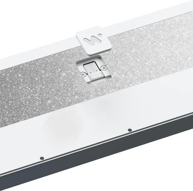 Alt view image 3 of 6 - Glacier Weikav Star80 V2, 80% TKL Layout Wireless/Wired, Detachable USB-C, Hot Swappable, DIY Keyboard Kit with CNC Aluminum Case and RGB Lighting (White, Electrophoresis, Standard Cable)