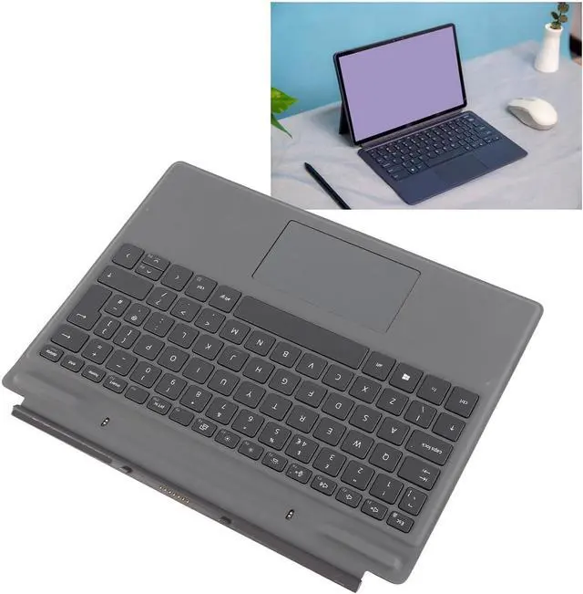 Alt view image 4 of 7 - Dioche Laptop Keyboard with Touchpad for Latitude 7320 7310 - Seamless Connection - Rugged and Portable