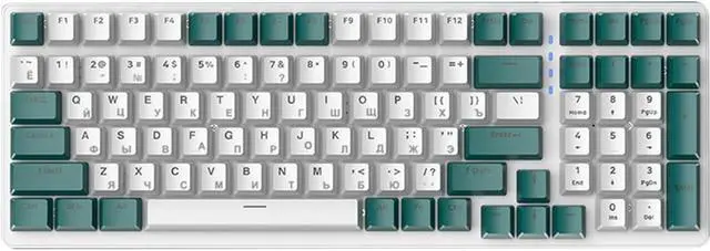Main image of Yuly 100-Key K3 Russian Mechanical Keyboard Game Keypad Luminous Type-C for Notebook Mechanical Keyboards K3 Russian Mechanical Gaming Keyboard Type-C Russian Keyboard Luminous- Laptop