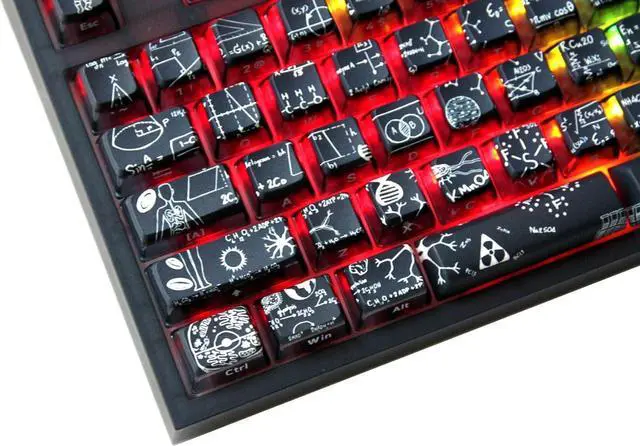 Alt view image 2 of 7 - Glacier Skyloong GK87 Pro Lite TKL Layout Wireless/Wired Detachable USB-C Hot Swappable Mechanical Keyboard with Mini Display Screen and Knob, Split Space Bar Compatible (Scientist)