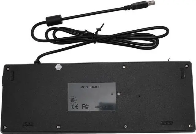 Alt view image 6 of 7 - ZJchao Mechanical USB Keyboard Water Integrated Touch Industrial Keyboard with Touchpad for PC