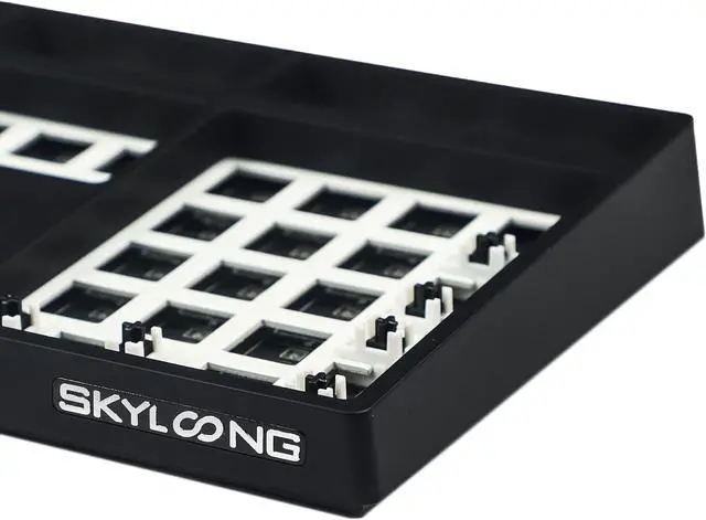 Alt view image 4 of 7 - GK108 Plastic Case RGB Hot Swap Programmable PCB Independent Driver Wired and Bluetooth Mechanical Keyboard (Black)