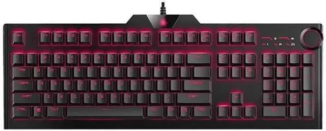Main image of Mechanical Gaming Keyboard 104 Keys Blue Switches Wired USB LED Gaming Backlit Multimedia Keys Computer