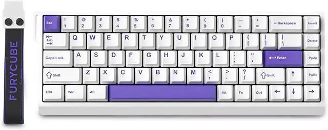 Main image of FKZ M68 HE Rapid Trigger RGB Gaming Keyboard,65% Hall Effect Magnetic Switch with Adjustable Actuation 8000 Hz Polling Rate Hot Swap Wired Mechanical Keyboard for PC/Mac Gamer (White)
