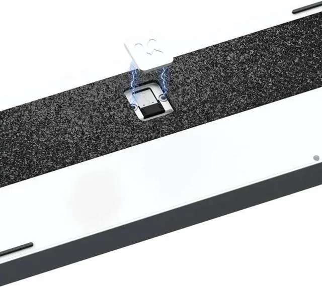 Alt view image 3 of 7 - Glacier Weikav Stars75s, Wireless/Wired, Detachable USB-C, Hot Swappable, CNC Aluminum Case, RGB Lighting, Pre-Built Mechanical Keyboard (Black Anodizing, Standard Cable)