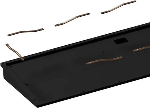 Alt view image 5 of 7 - Glacier Weikav Stars75s, Wireless/Wired, Detachable USB-C, Hot Swappable, CNC Aluminum Case, RGB Lighting, Pre-Built Mechanical Keyboard (Black Anodizing, Standard Cable)