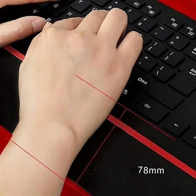 Alt view image 2 of 5 - Computer Keyboards Wired Gaming Keyboard Ultra-Thin, Computer Office Keyboard, Waterproof Function 7-Color Home Office Backlight
