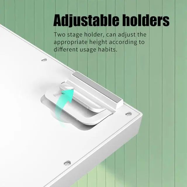 Alt view image 6 of 7 - uikios Mechanical Keyboard LED Backlit for Home Office Corded Gaming Keyboards 87/108 Keys Office Keyboard for PC Gamers Deskto