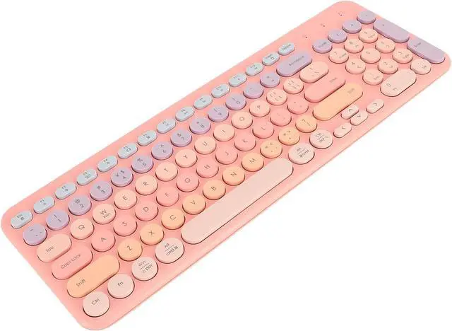 Alt view image 5 of 7 - Keyboard, Cute Keyboard Mute for Computer (Pink)