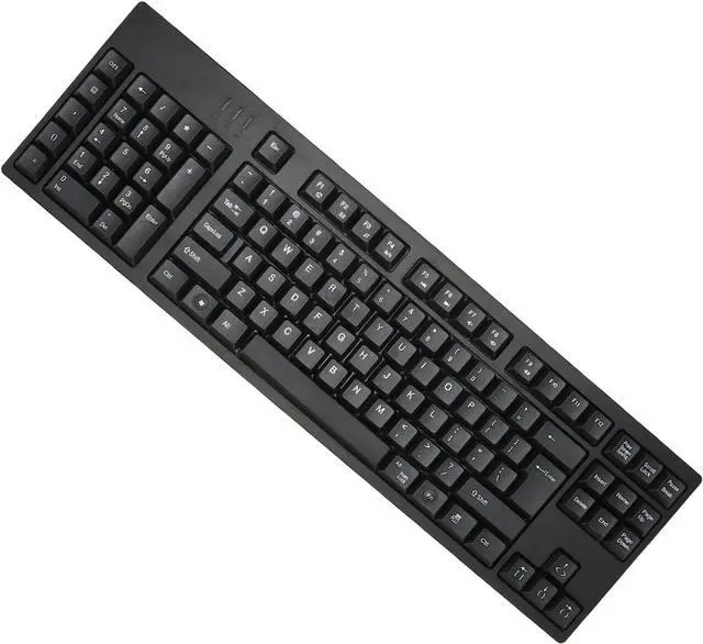 Alt view image 7 of 7 - Left Handed Ergonomic Keyboard 109 Keys, USB Wired Keyboard Plug and Play with Micro USB Port Office Keyboard for Business Designer