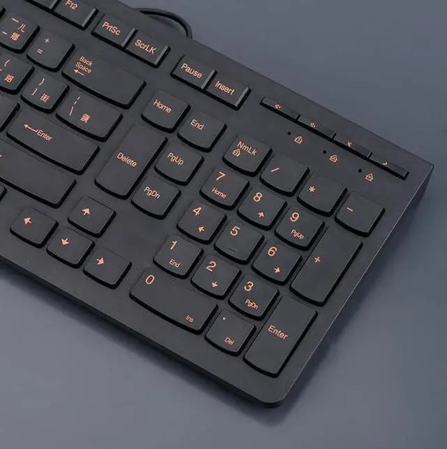 Alt view image 5 of 6 - Wired USB Keyboard, Gaming Keyboard Home Office, Work or Personal Computer Shortcuts for Notebook Computer, Chinese Beginners Computer, PC, Laptop, Black