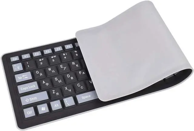 Alt view image 2 of 5 - Compact Gaming Office Keyboard,Small 103 Keys No Number Pad Keyboard for PC Laptop Desktop