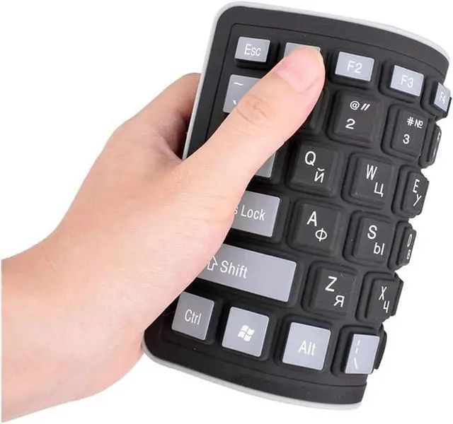Alt view image 5 of 5 - Compact Gaming Office Keyboard,Small 103 Keys No Number Pad Keyboard for PC Laptop Desktop