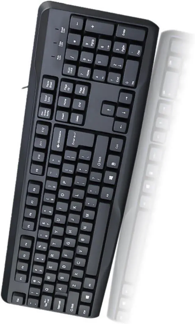 Main image of Ywmsfl Office Wire Keyboard 104Keys Ergonomic Designs with Quick Response and Quiet Operations Fast Responses Keyboards