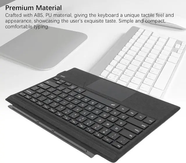 Alt view image 4 of 7 - Wireless Keyboard, Compatible with Pro 3 4 5 6 7 7+ Replacement Keyboard with 7 Color RGB Backlit and Large Touchpad (Black)