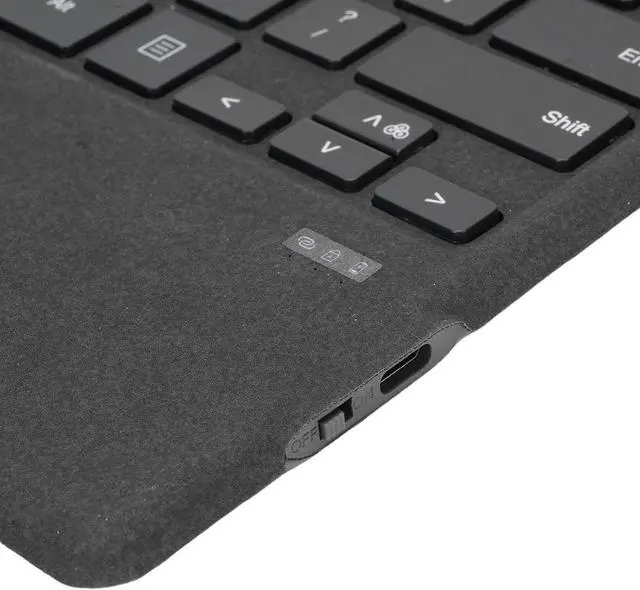 Alt view image 5 of 7 - Wireless Keyboard, Compatible with Pro 3 4 5 6 7 7+ Replacement Keyboard with 7 Color RGB Backlit and Large Touchpad (Black)