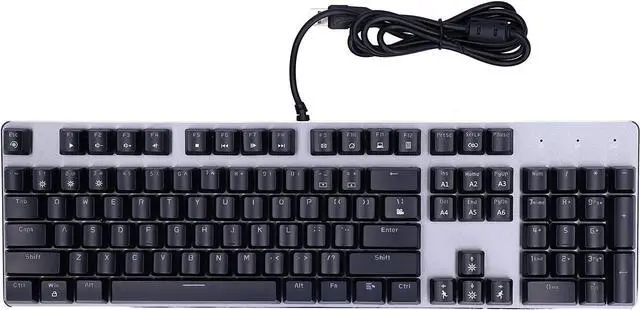 Main image of Keyboard Mechanical 104 Keys Gaming Key Keyboard Non Slip for Laptops