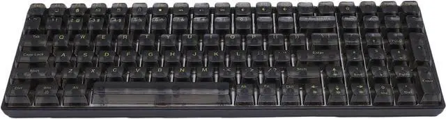 Main image of Yoidesu Gaming Keyboard, 100 Key Mechanical RGB Keyboard Backlit Keyboard with Blue Switches and Hot Swappable Design for PC Laptop Gamers and Typists