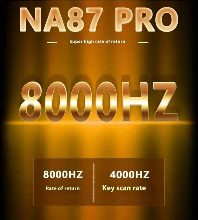 Alt view image 4 of 6 - Magnetic Switch Mechanical Keyboard NA87 Pro 8000hz Wired Keyboard Hot Swap Gaming Keyboard Custom Accessories(NA87 MAG White)