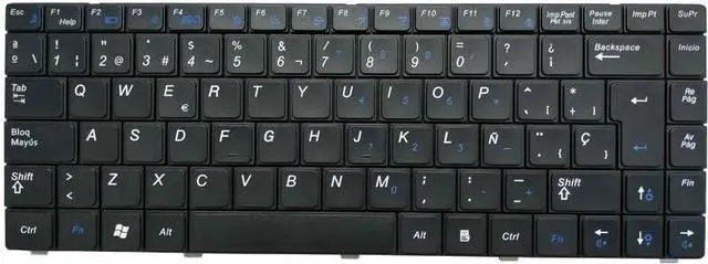 Alt view image 5 of 5 - Spanish Laptop Keyboard Compatible with R467 R440 R429 R468 R428 P428 P430 P469 R418 R423 R469 R462 RV410 V102360IS1