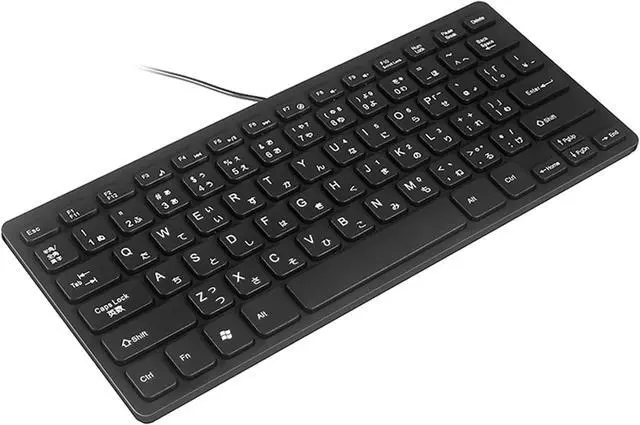 Alt view image 4 of 6 - 5X Wired USB Japanese/English Bilingual Keyboard for Tablet/ PC/Laptop/iOS/Android